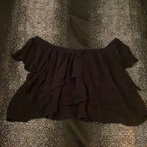 Off the Shoulder Crop Top